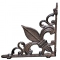 G011 - FLEUR DE LIS SHELF BRACKET 